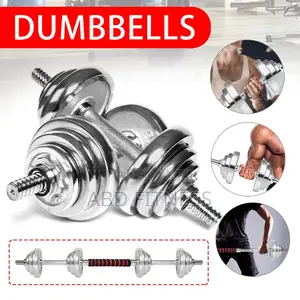 50kg Dumbbell Set and Barbells