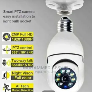 Photo - Bulb 360 Degree Security Camera