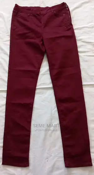 Photo - Women's Burgendy Jeans
