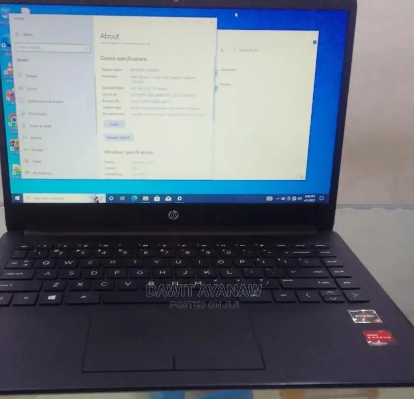 New Laptop HP Stream Notebook 8GB AMD Ryzen 3 SSD 256GB