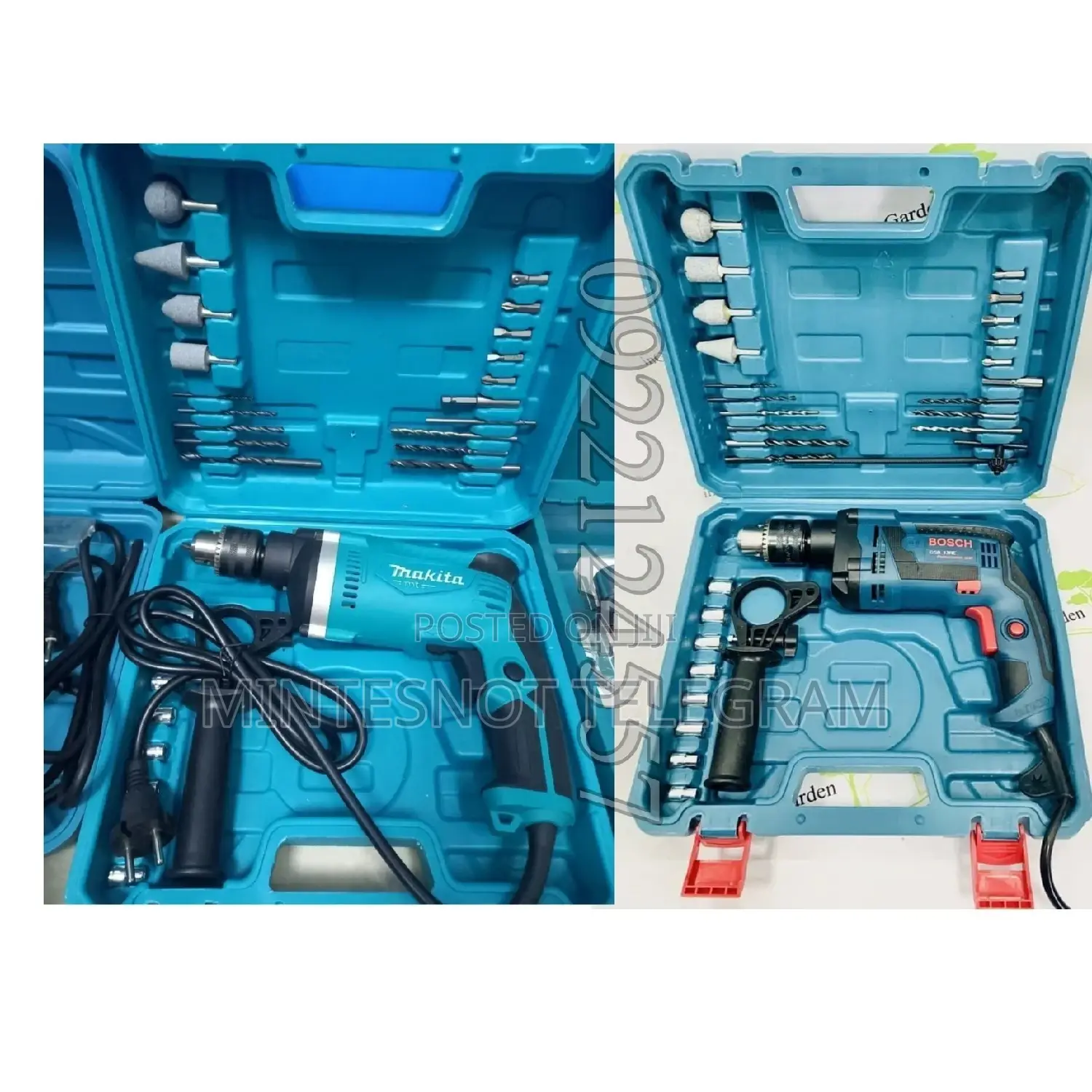 Drill With Accessories Makita