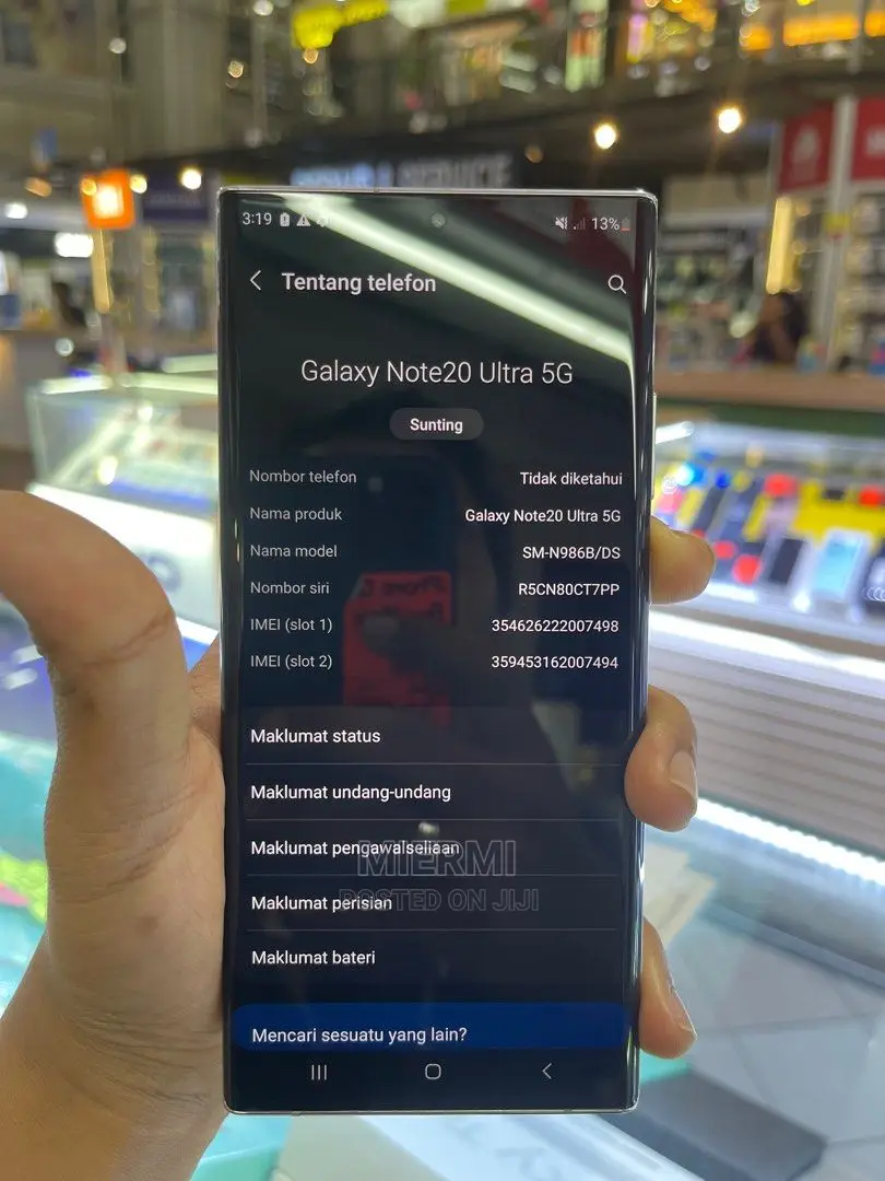 New Samsung Galaxy Note 20 Ultra 5G 128 GB White