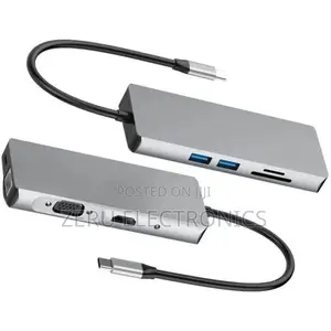 Photo - Type C to Hdmi 8 in 1 Adapter