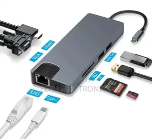 Type C to Hdmi 8 in 1 Adapter