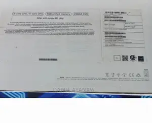 New Laptop Apple MacBook Pro 2021 M1 8GB Apple M1 SSD 256GB