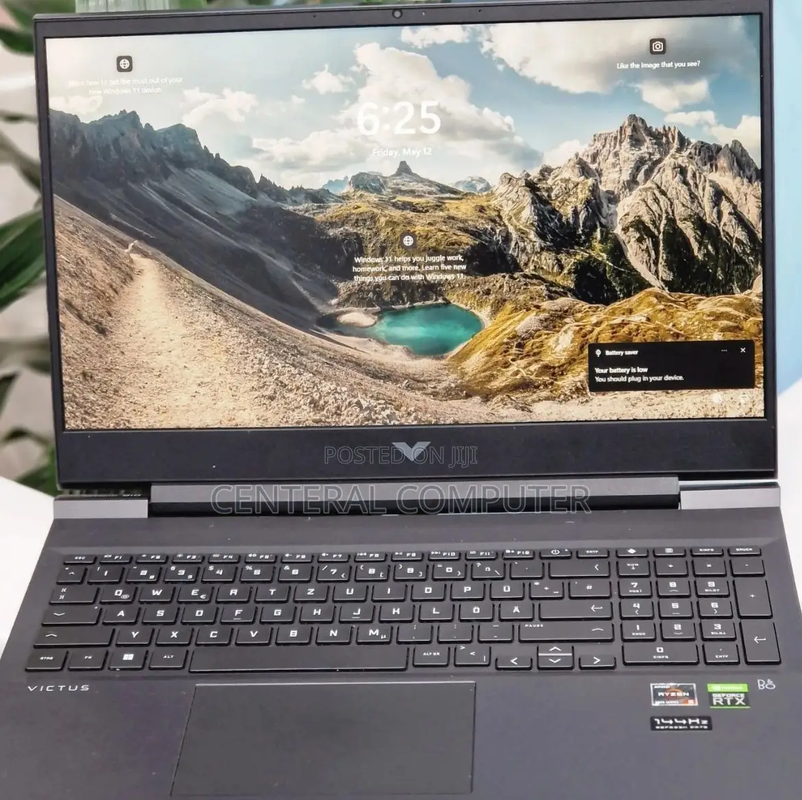 New Laptop HP Victus 16 16GB AMD Ryzen 5 SSD 512GB