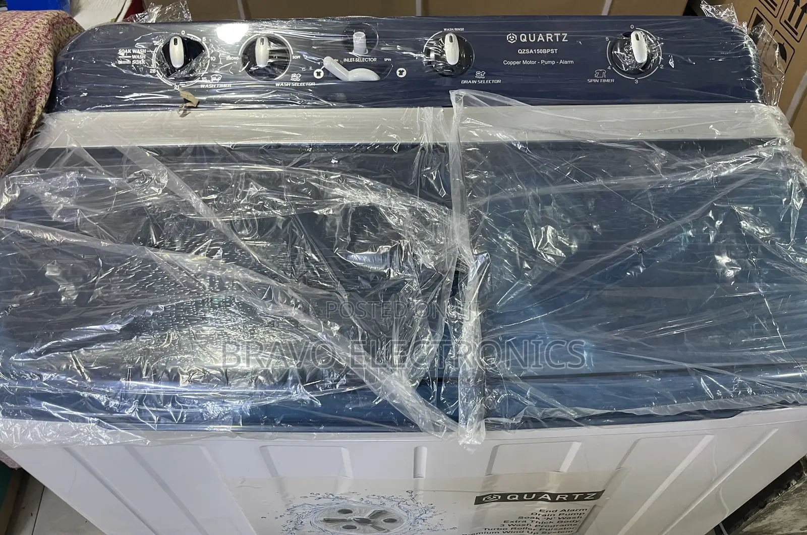 Quartz 16kg Washing Machine