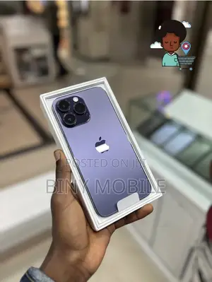 Photo - New Apple iPhone 14 Pro Max 256 GB Purple