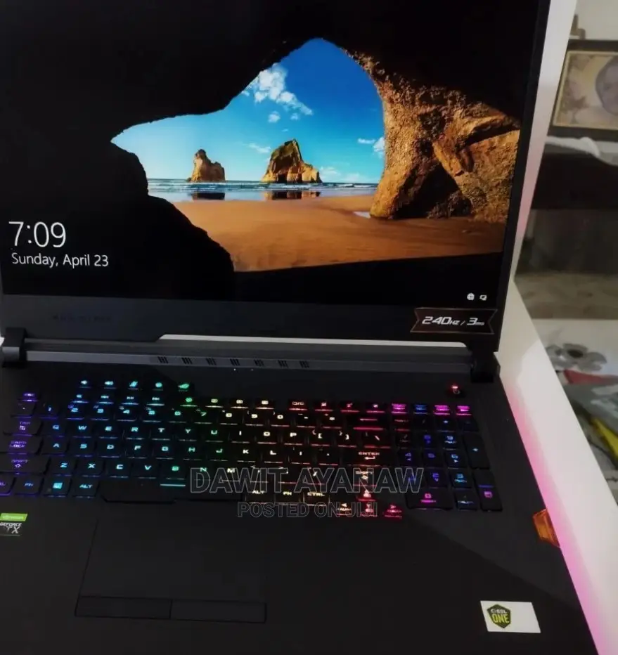 New Laptop Asus ROG Strix G15 16GB Intel Core I7 SSD 1T