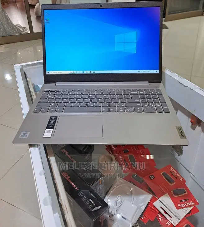 New Laptop Lenovo Ideapad 3 4GB Intel Core i3 SSD 256GB