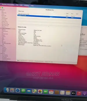 New Laptop Apple MacBook Pro 2017 16GB Intel Core I7 SSD 512GB