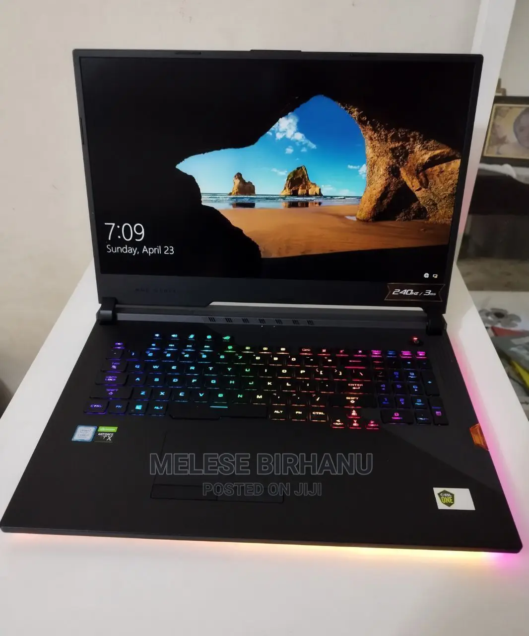 New Laptop Asus ROG Strix G15 16GB Intel Core i7 SSD 1T