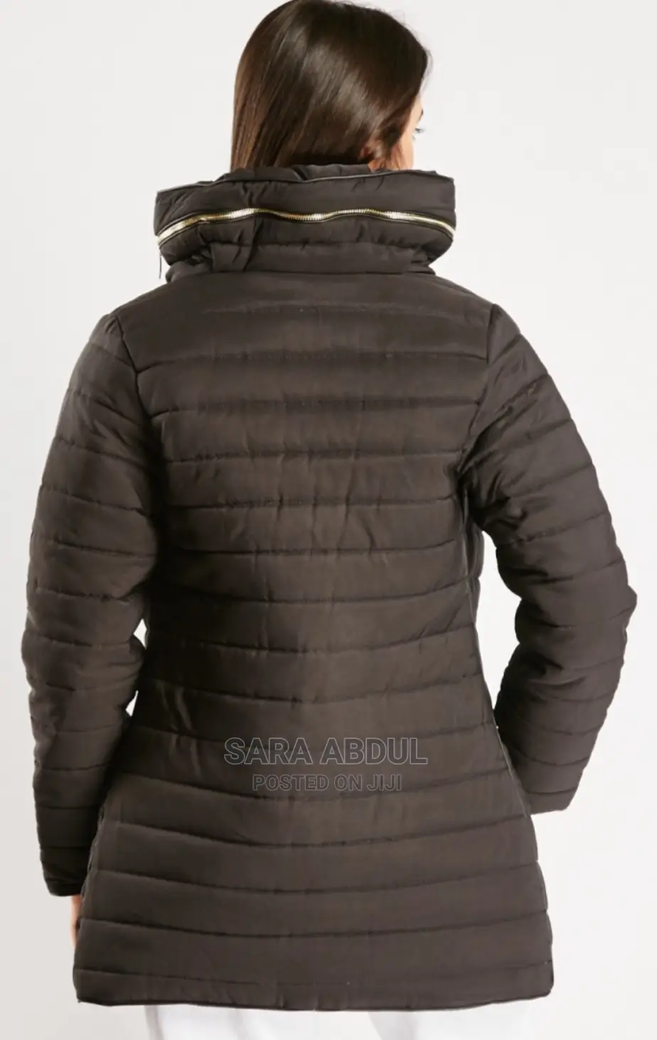 Women Jacket Puffer Padded Jacket Warm Winter Size Small