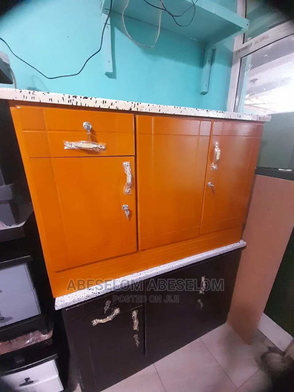 1,20 Cm ኪችን ቡፌ