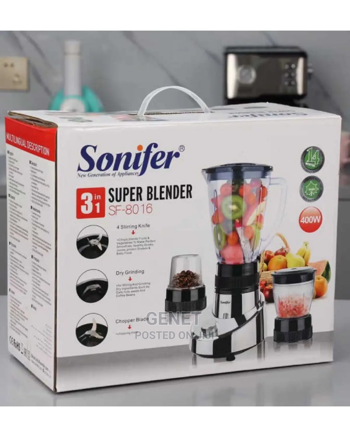 Sonifer 3 in 1 Juicer
