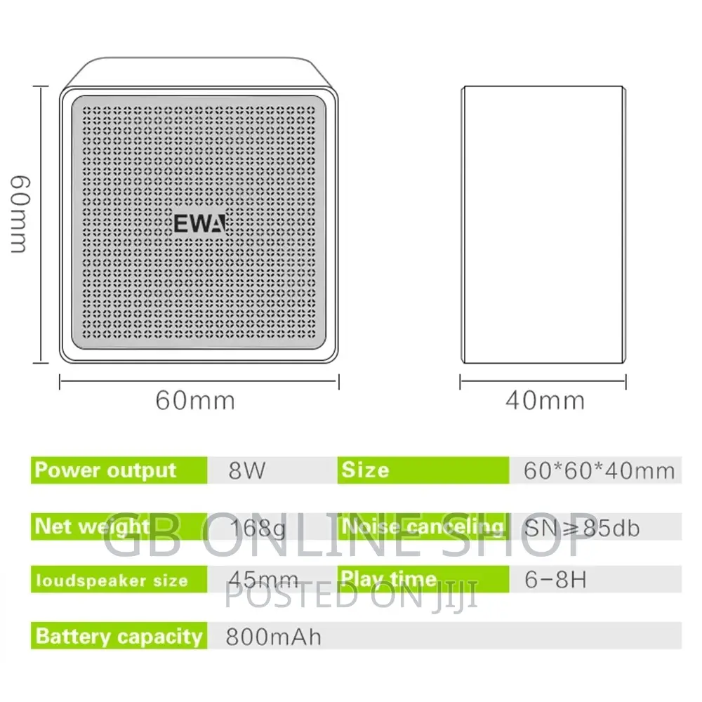 EWA A105 High Hidelity Bluetooth Speaker