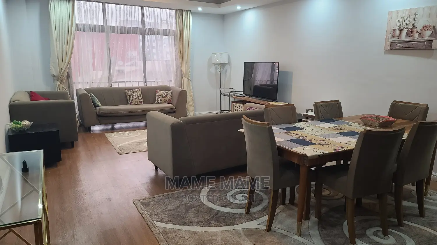 Furnished 3bdrm Apartment in Addis Abeba, Bole for Rent