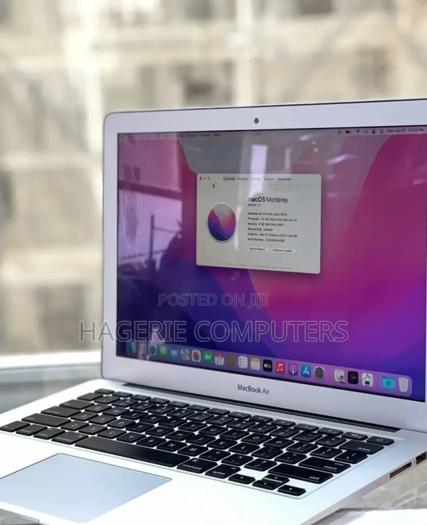 New Laptop Apple MacBook Air 2017 8GB Intel Core I5 SSD 256GB