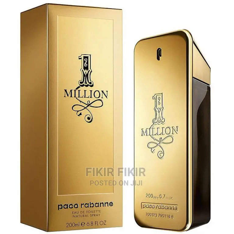 1 Million Eau De Toilette by Paco Rabanne 200ml Perfumes