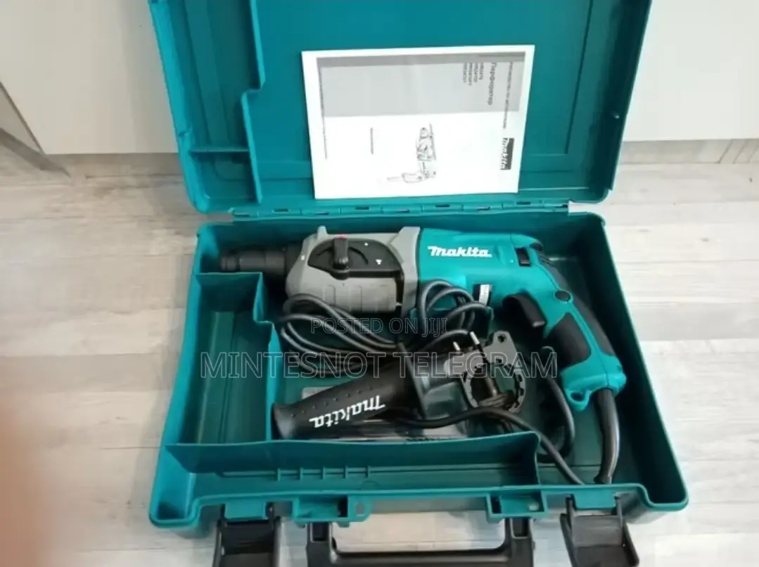 Makita Hammer Drill and Bosch 1