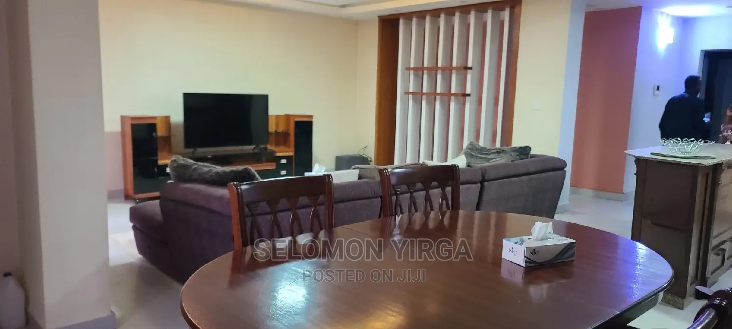 Furnished 4bdrm Apartment in Adids Abba, Bole for Rent