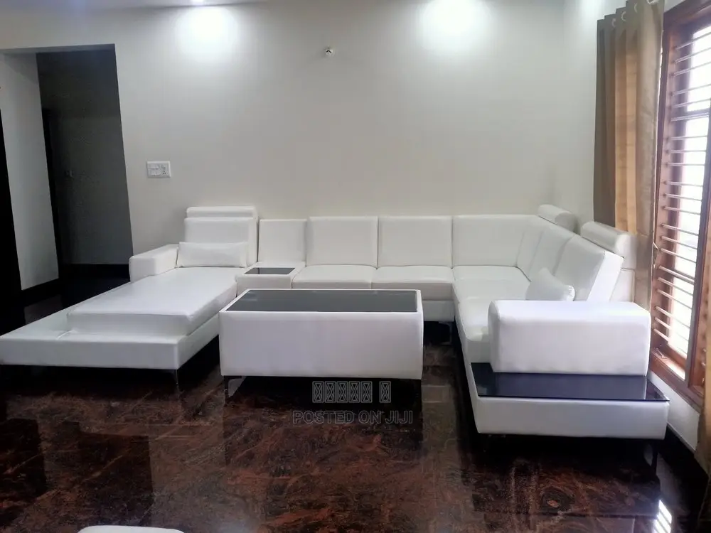 L Shaped Sofa With Table