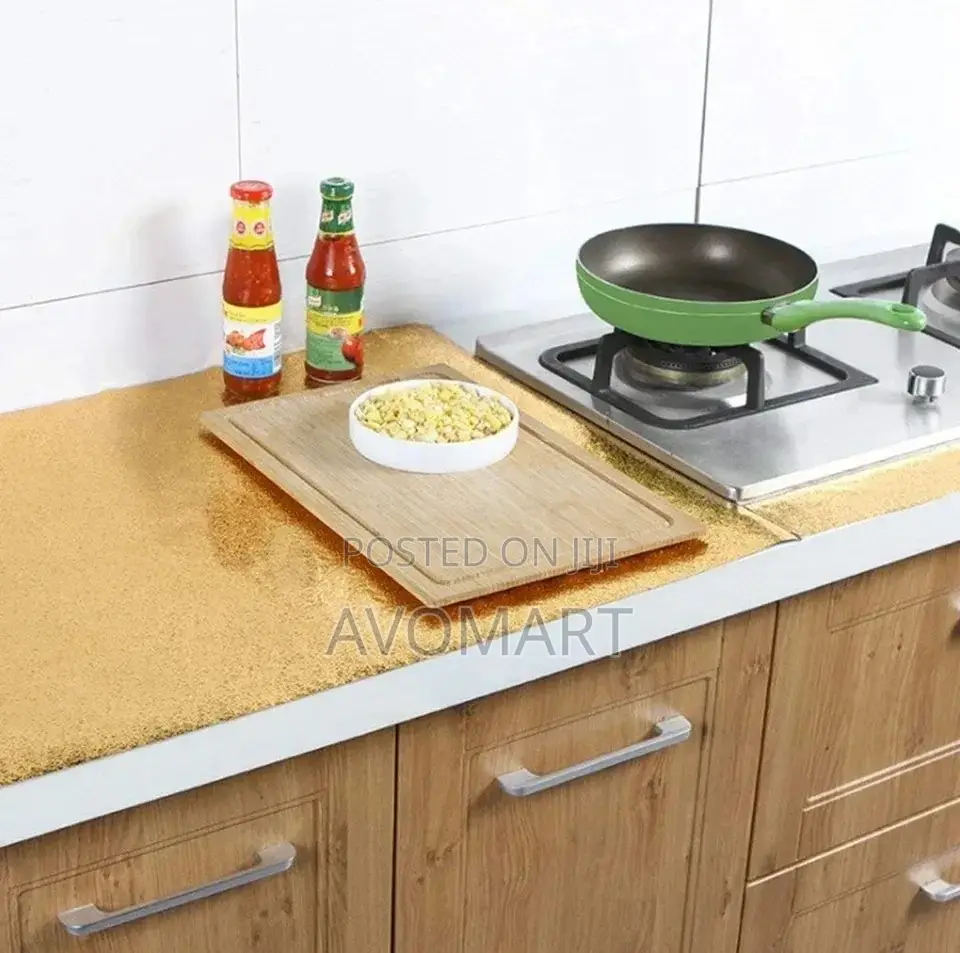 Kitchen Sticker Golden