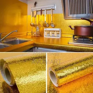 Kitchen Sticker Golden