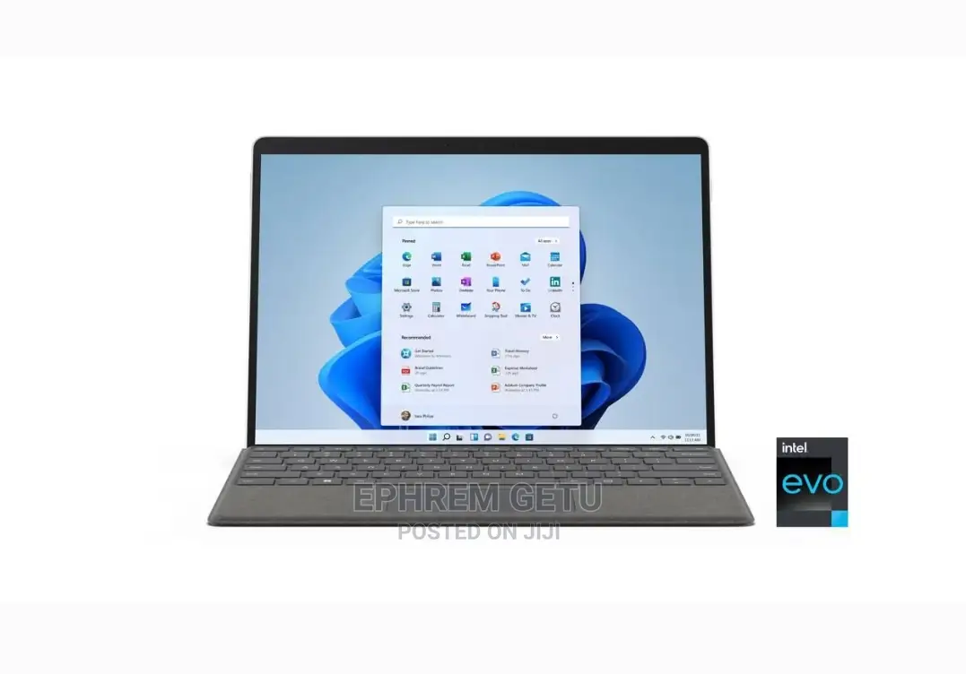 New Laptop Microsoft Surface Pro 8 16GB Intel Core I5 SSD 256GB