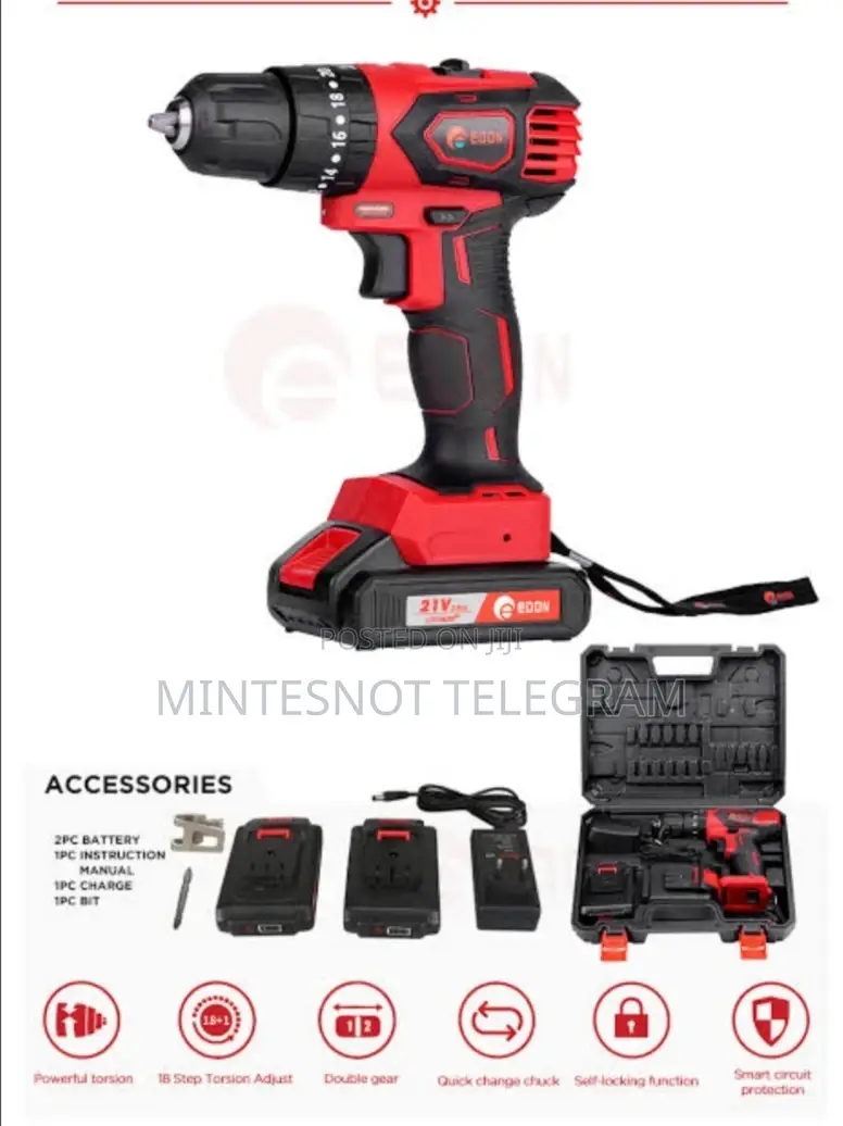Chargeable Drill Rechargeable Drill Edon