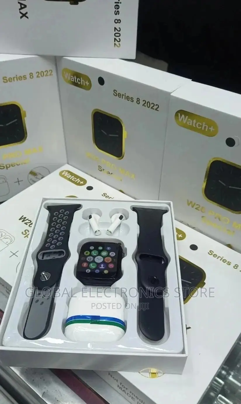 Smart Watch With Airpods 2 Silicone Strap(ከልዩ ቅናሽ ጋር እነሆ)