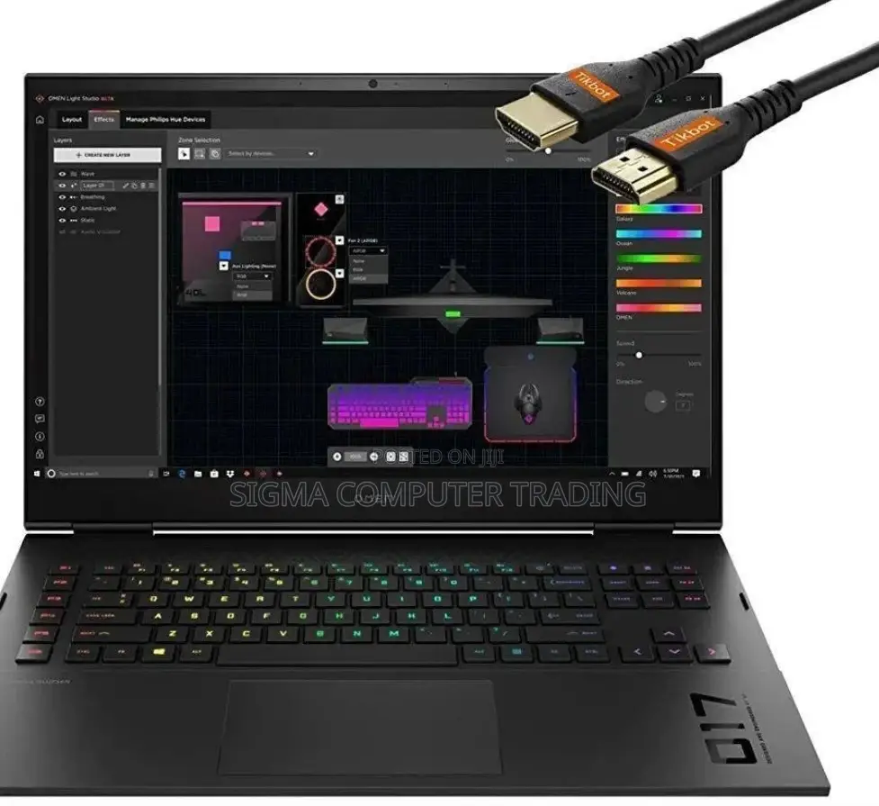 New Laptop HP Omen 17 32GB Intel Core I7 SSD 1T