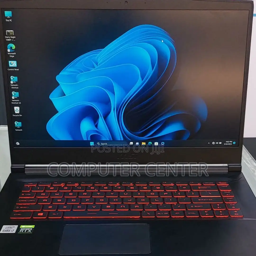 New Laptop MSI GF63 16GB Intel Core I7 SSD 512GB