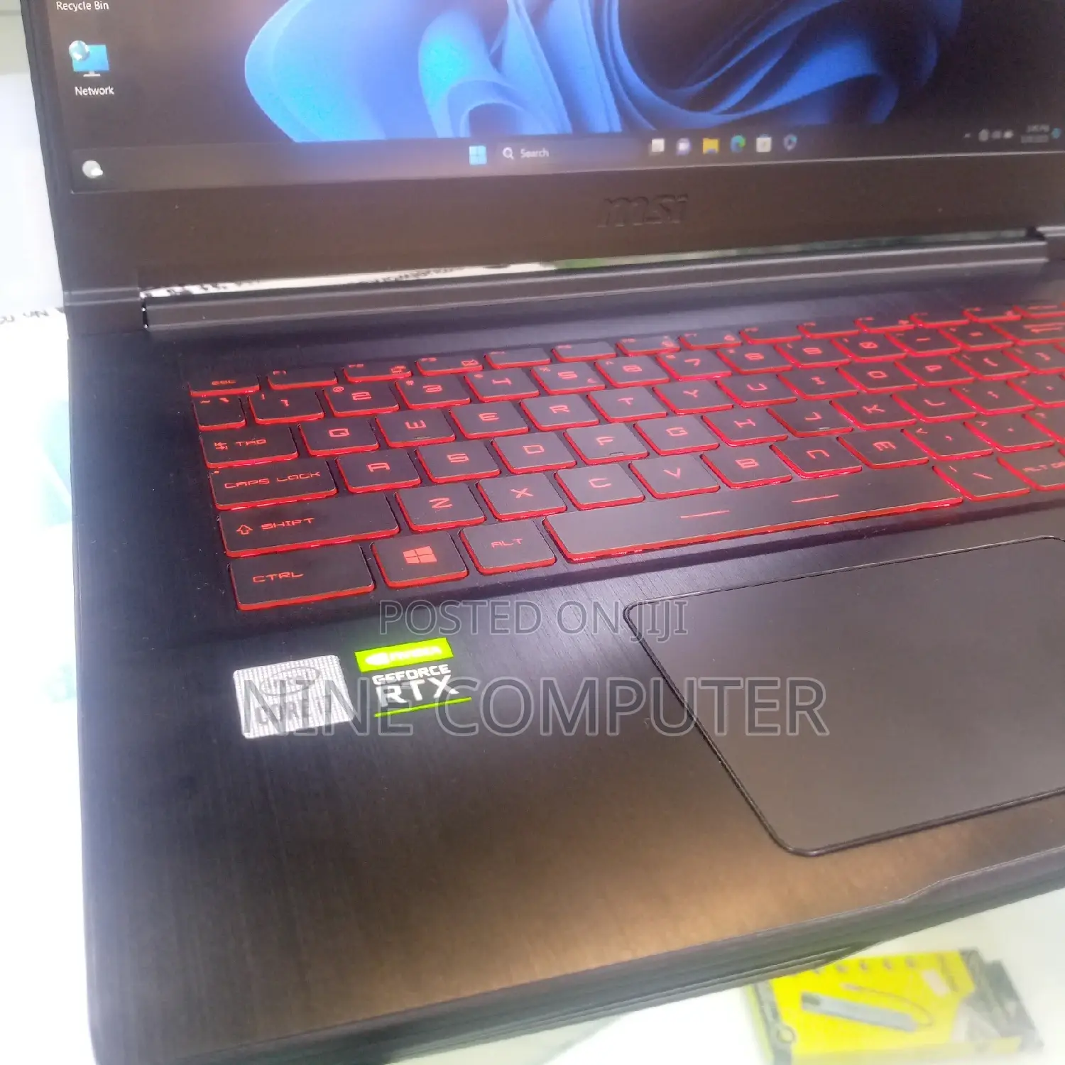 New Laptop MSI GF63 16GB Intel Core I7 SSD 512GB
