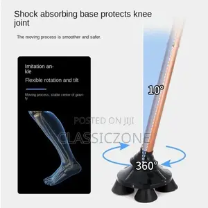 Walking Stick With LED Flashlight.