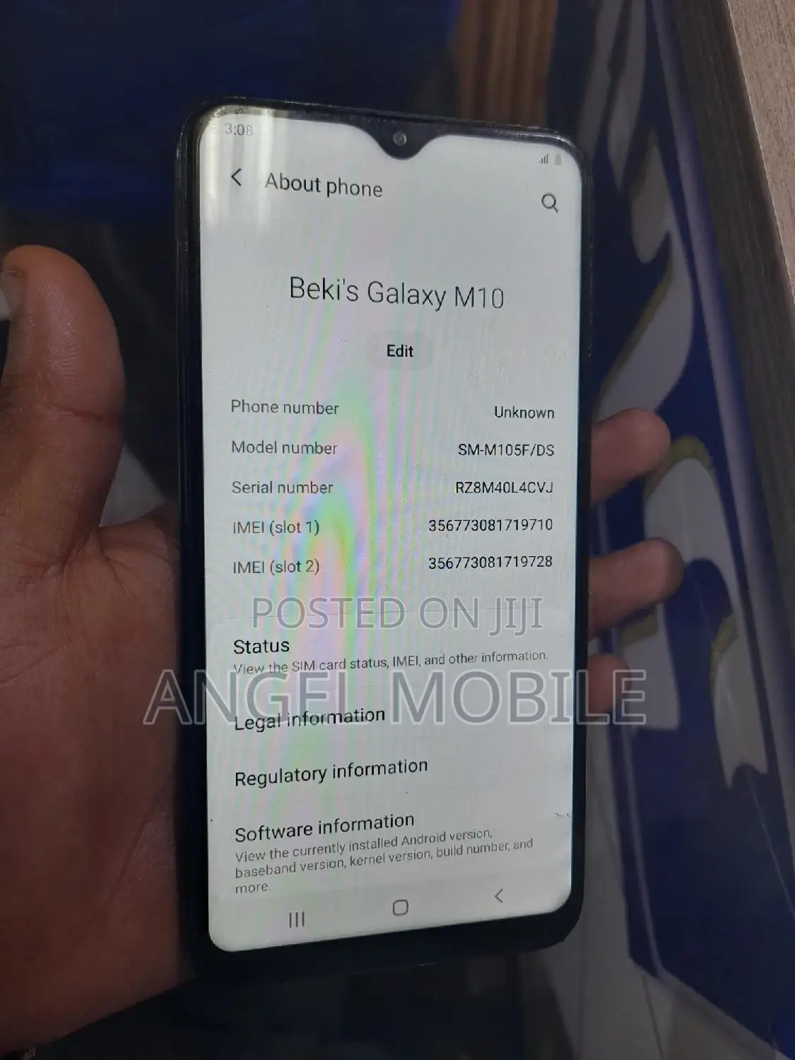Samsung Galaxy M10 32 GB Black