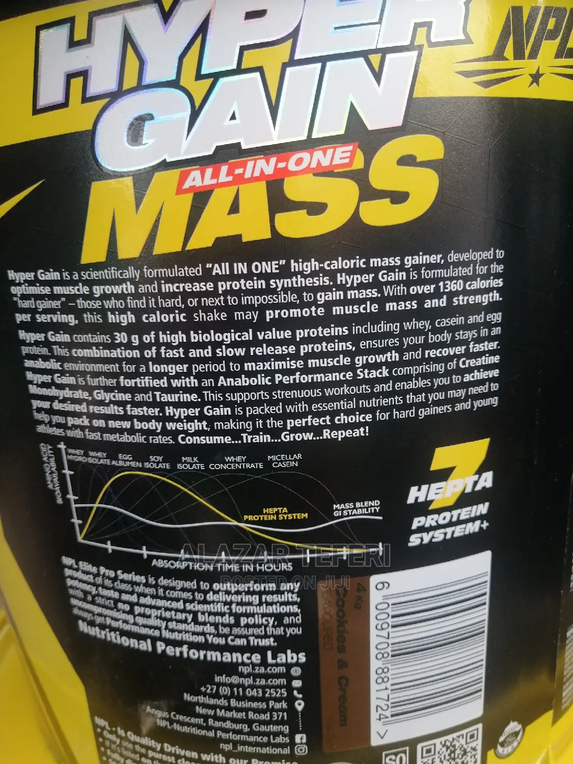Hyper Gain Mass 4kg