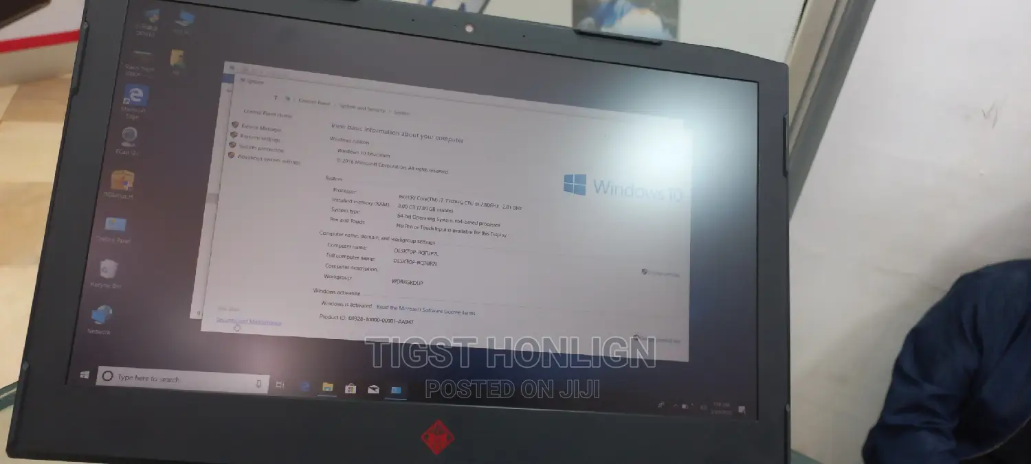 New Laptop HP Omen 15 8GB Intel Core i7 HDD 1T