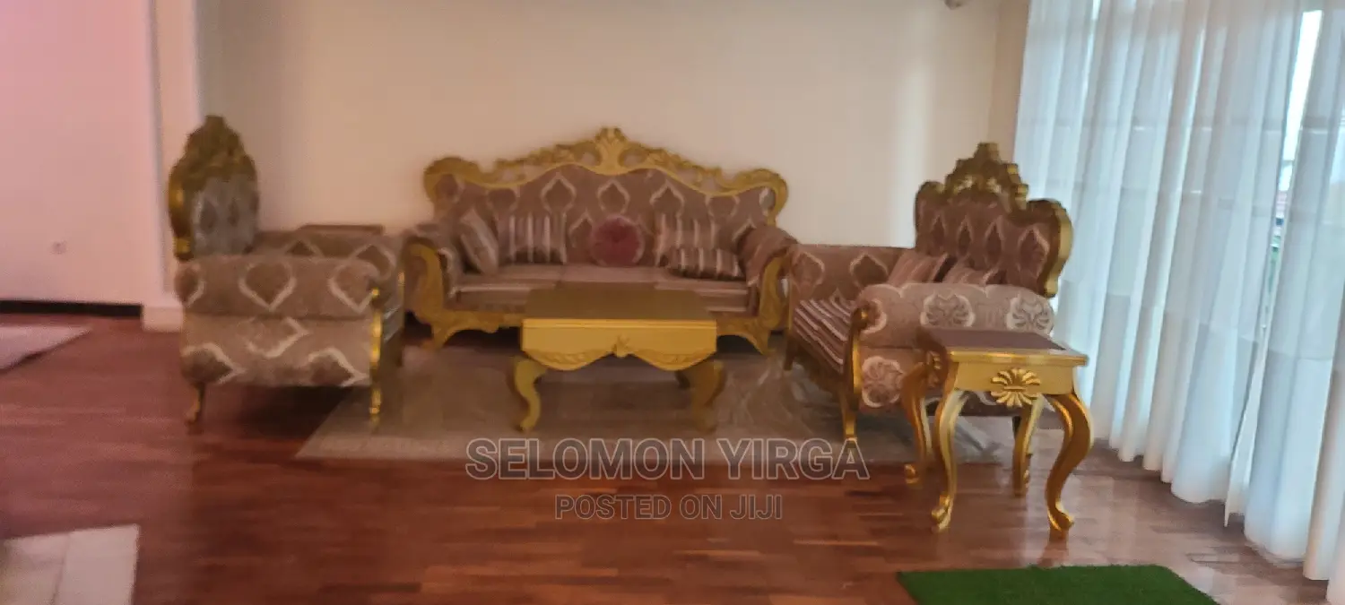 Furnished 5bdrm House in አድስ አበባ, Bole for Rent