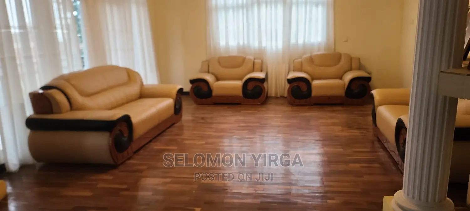 Furnished 5bdrm House in አድስ አበባ, Bole for Rent