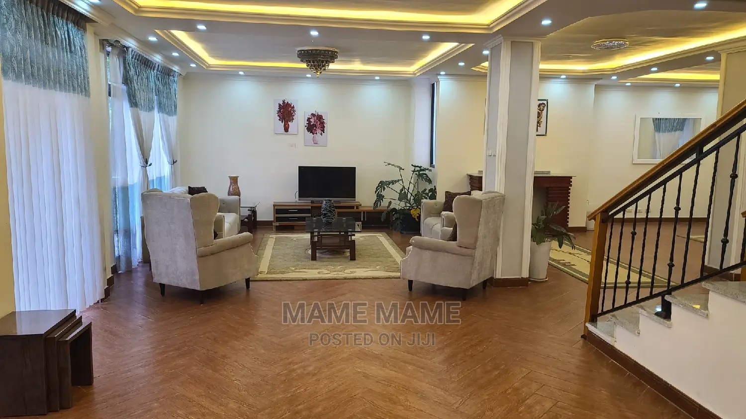 Furnished 8bdrm House in Addis Abeba, Bole for Rent
