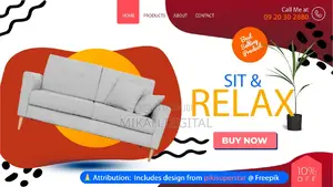 Furniture Online Shopping Website Design for Fair Price.