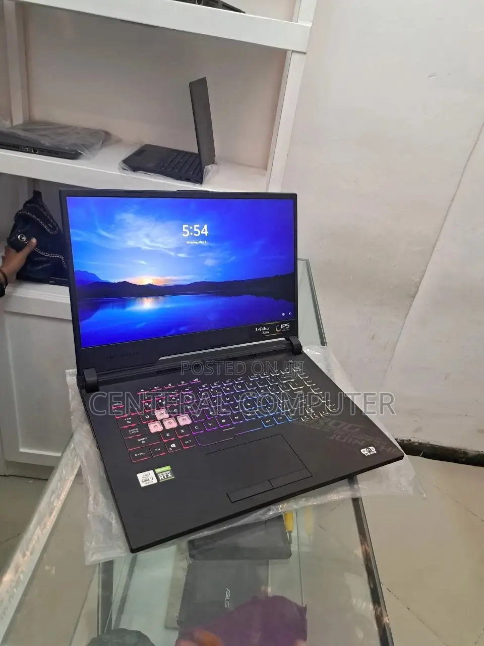 New Laptop Asus ROG Strix G15 16GB Intel Core I7 SSD 512GB