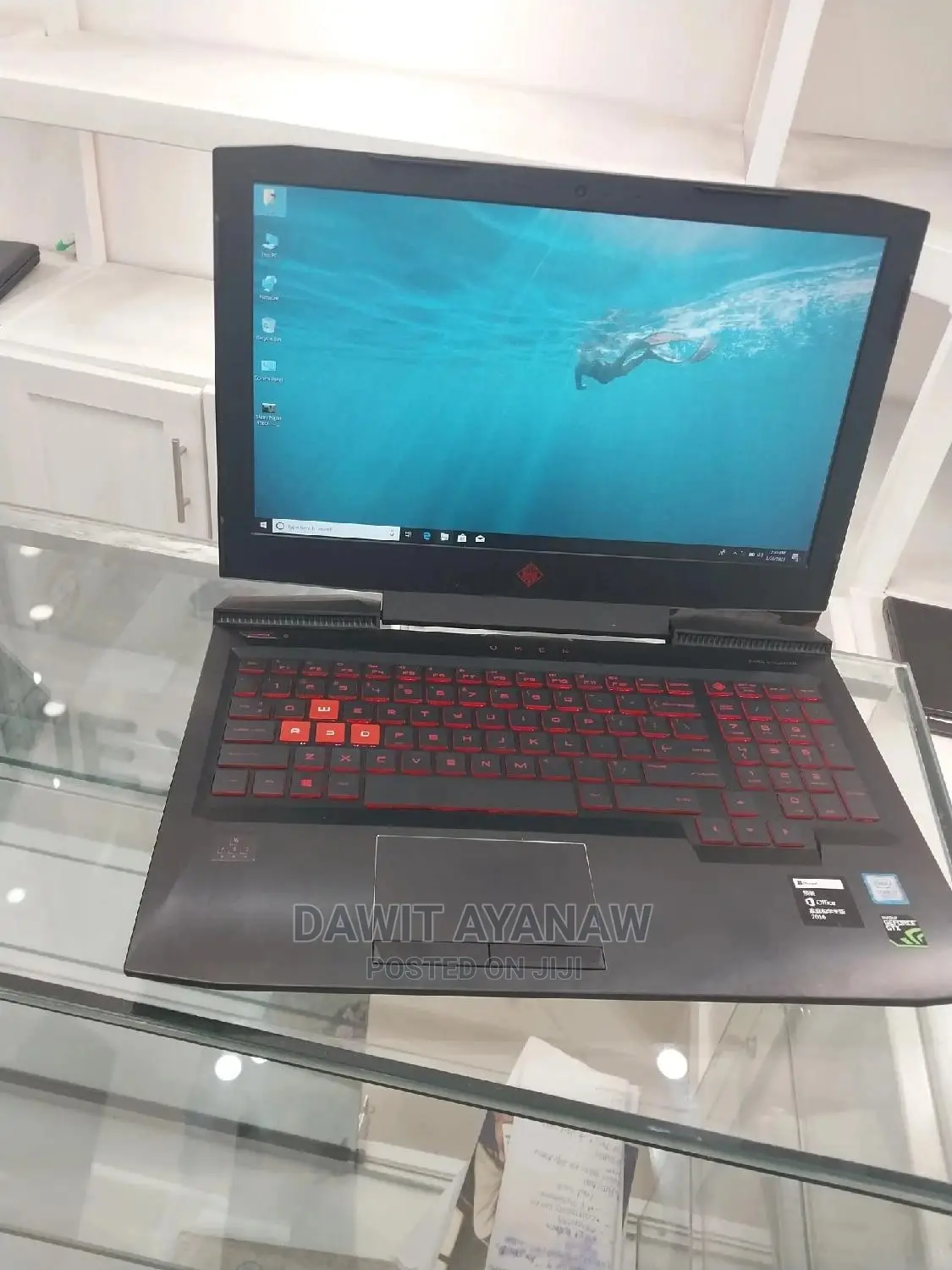 New Laptop HP Omen X 8GB Intel Core I7 HDD+SSD 128GB