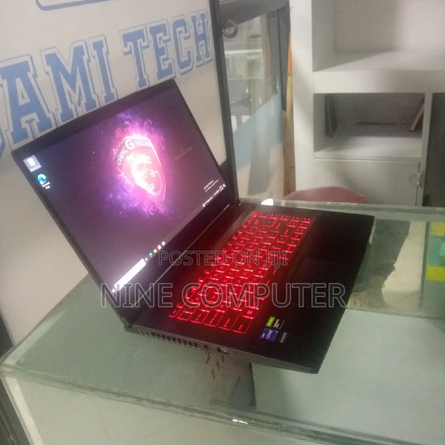 New Laptop MSI GF63 16GB Nvidia SSD 512GB