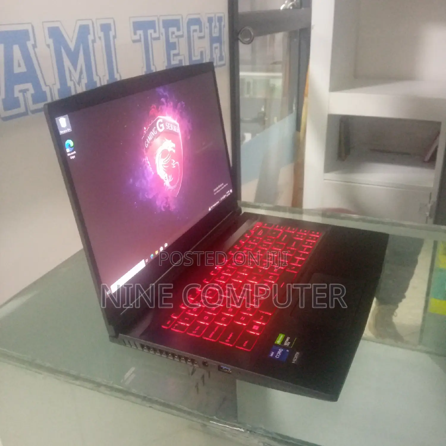 New Laptop MSI GF63 16GB Nvidia SSD 512GB