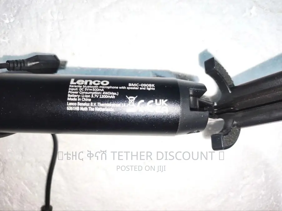 Lenco በቻርጅ የሚሰራ የራሱ ስፒከር ያለው ዘመናዊ ማይክ