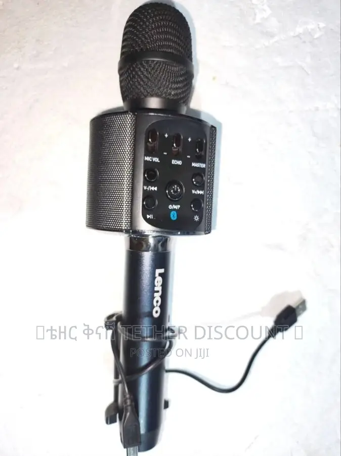 Lenco በቻርጅ የሚሰራ የራሱ ስፒከር ያለው ዘመናዊ ማይክ