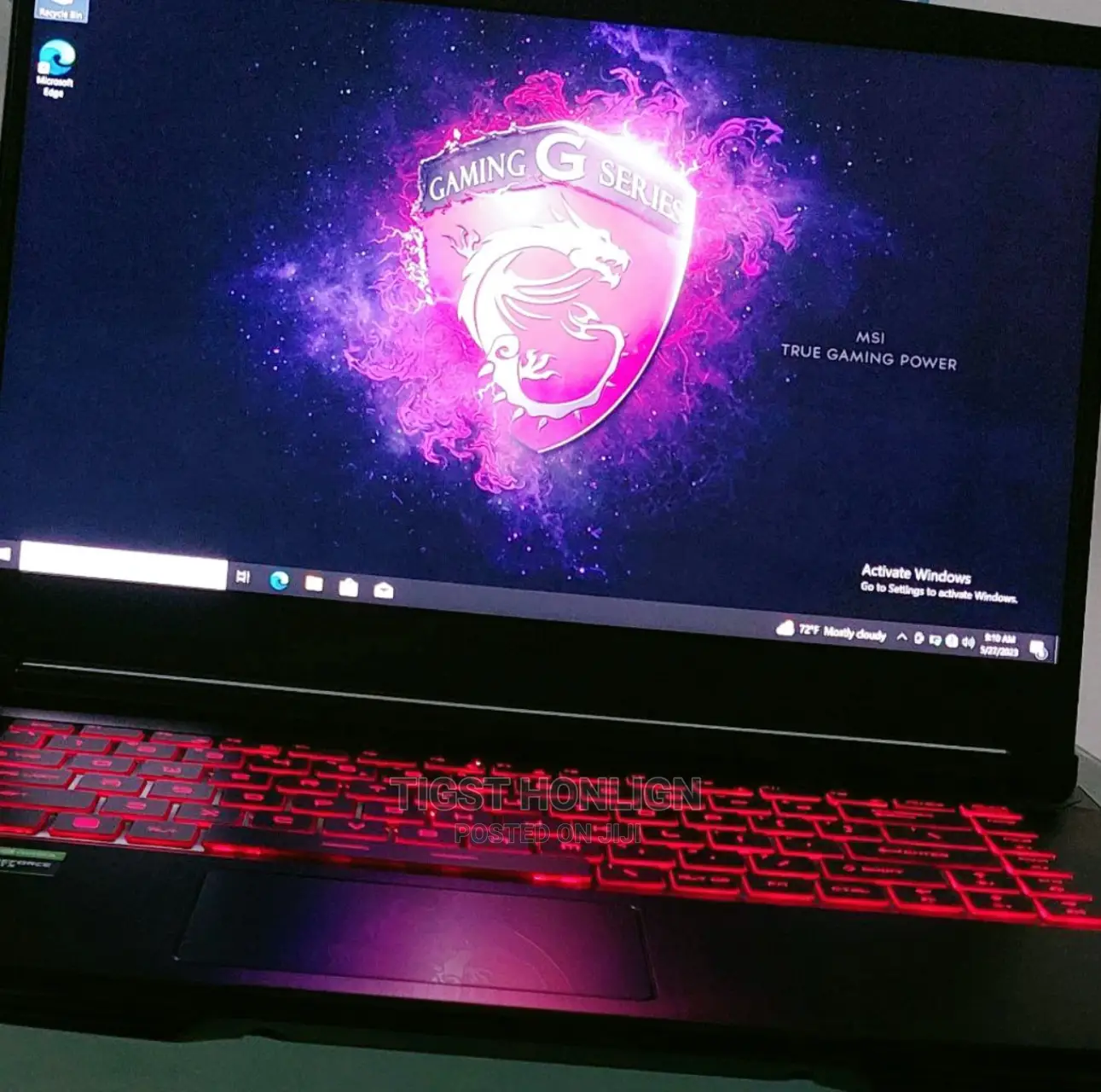 New Laptop MSI MSI Sword 15 16GB Intel Core I7 SSD 512GB