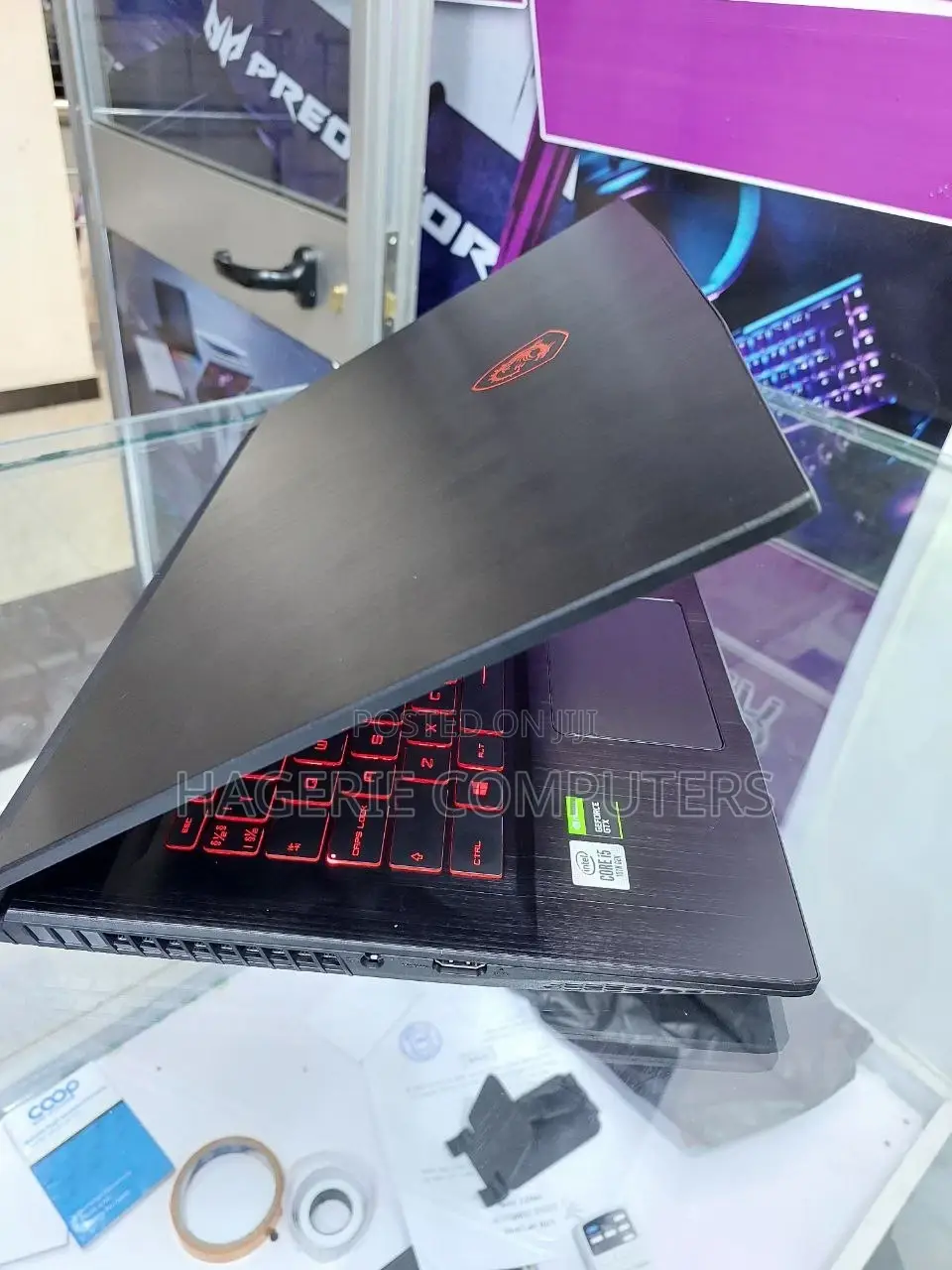 New Laptop MSI GP65 Leopard 16GB Intel Core I5 SSD 512GB